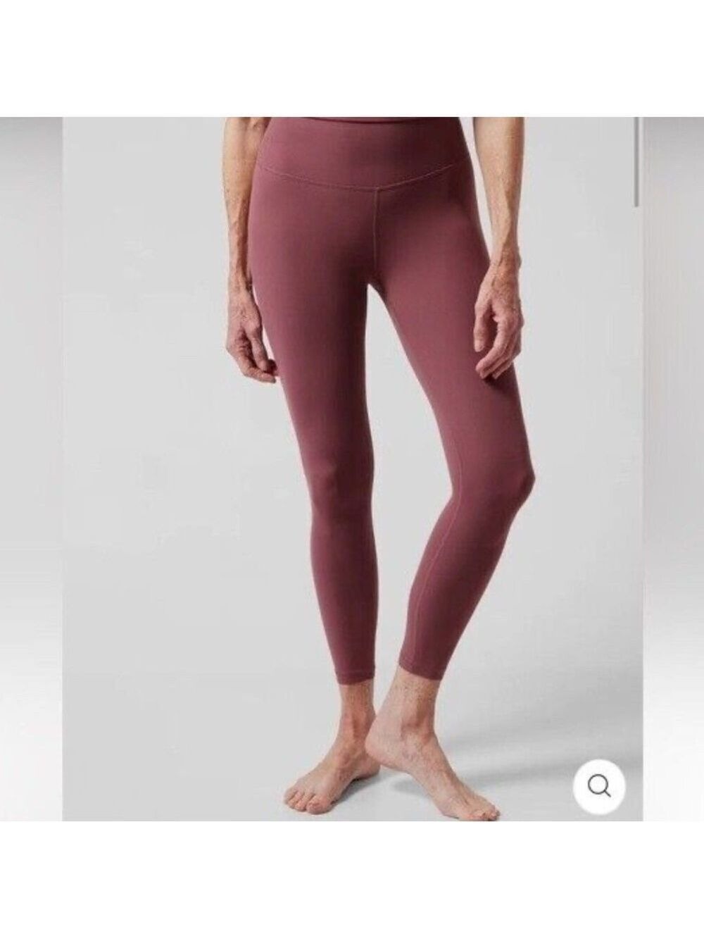 Athleta Transcend Yoga Pants in Pink High Waisted